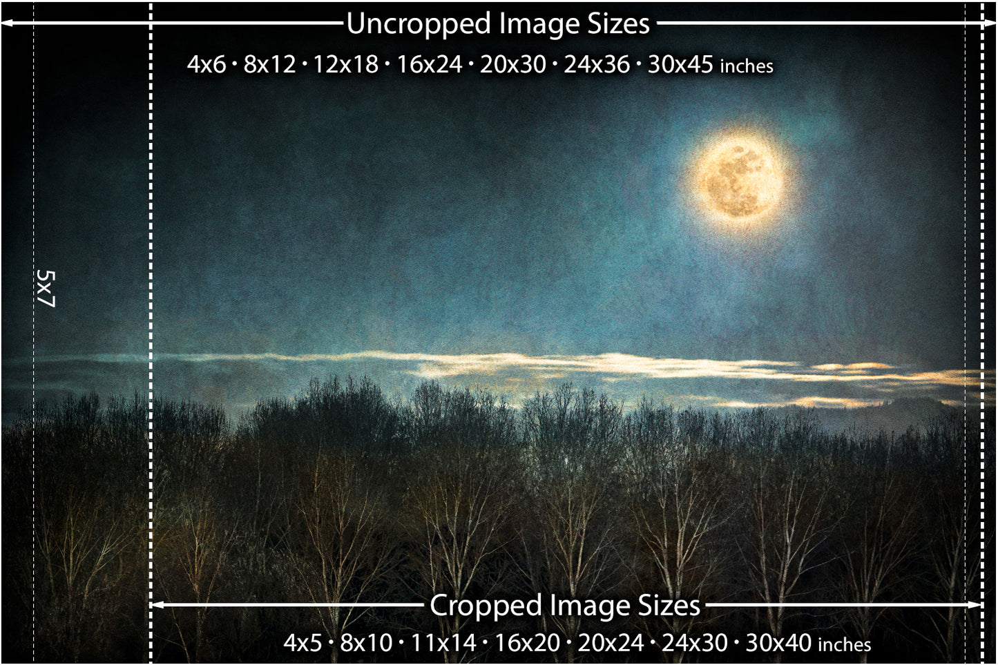 "Moonrise over Treasure Valley" Near Boise, Idaho
