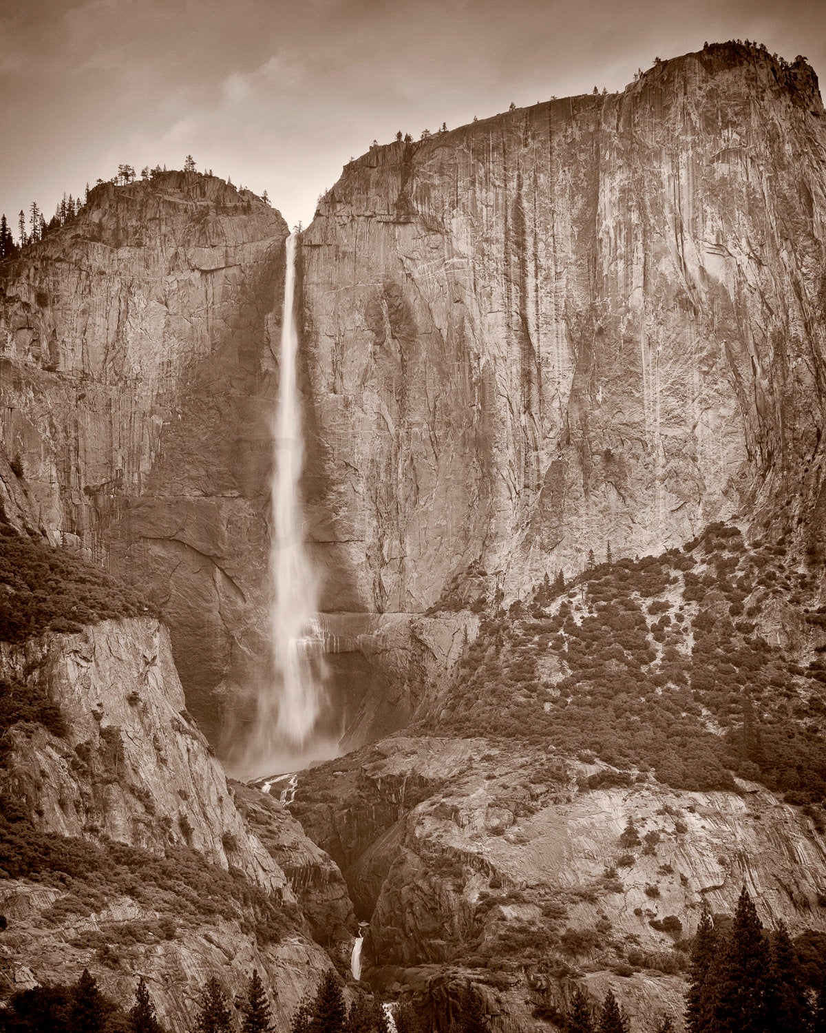 Yosemite Falls, Yosemite National Park, California Photography, California Landscape, Fine Art Photograph