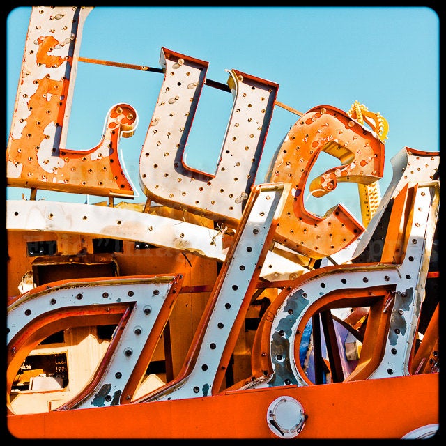 The Neon Museum - Neon Boneyard Detail no.24