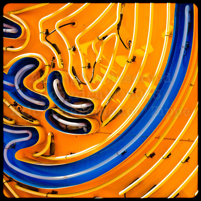 The Neon Museum - Neon Boneyard Detail No.26 Print