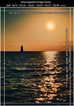 Load image into Gallery viewer, Sunset at Cape Henlopen East End Light Delaware Breakwater
