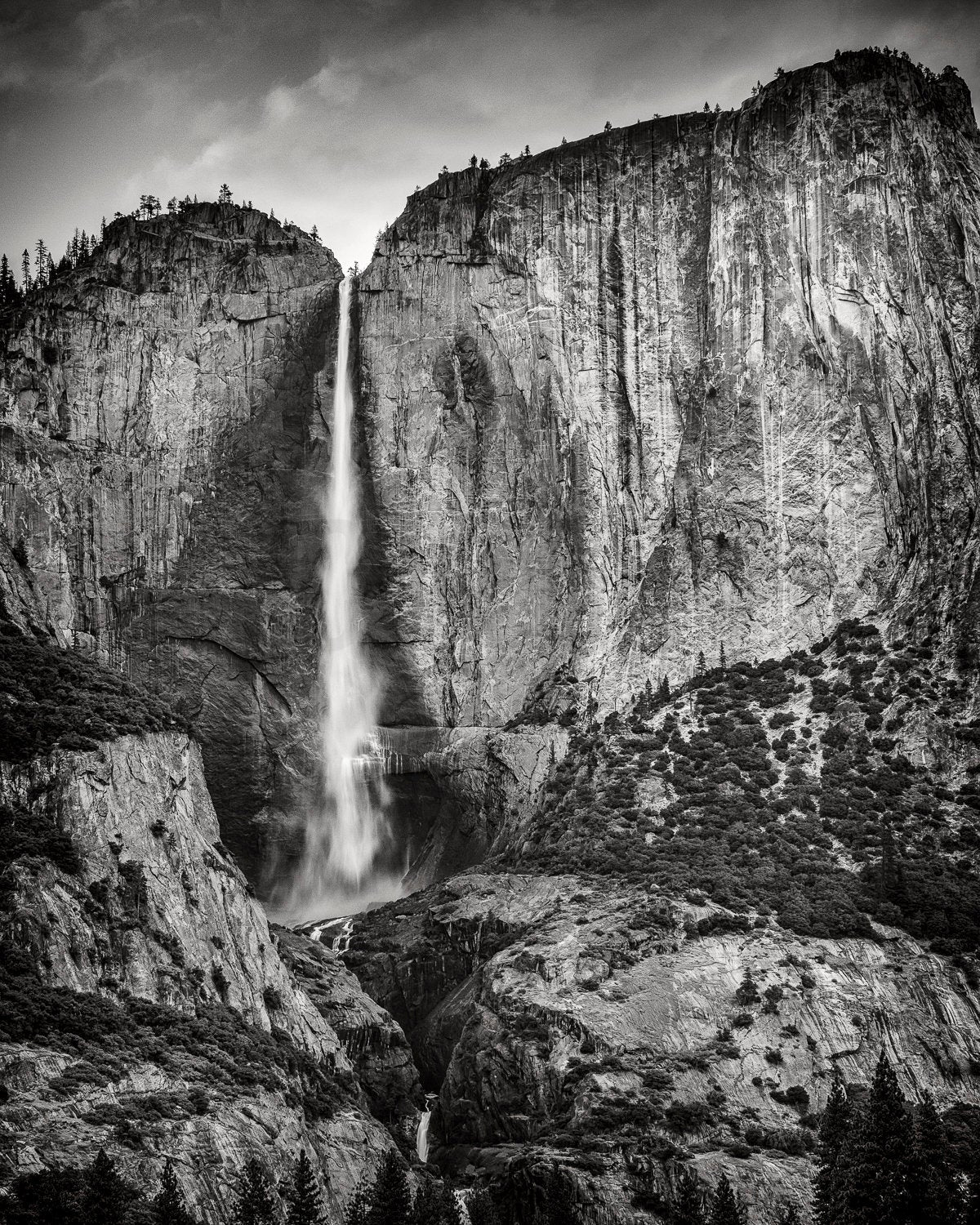 Yosemite Falls, Yosemite National Park,  California Photography, California Landscape, Fine Art Photograph