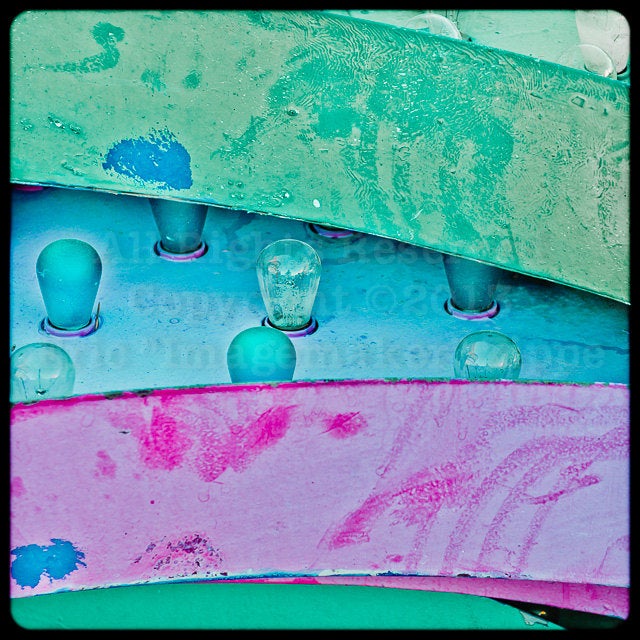 The Neon Museum - Neon Boneyard Detail no. 1 photograph